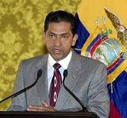 Лусио Гутьеррес (Фото с сайта www.presidencia.gov.ec)