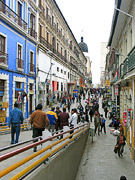 The pedestrian street Comercio