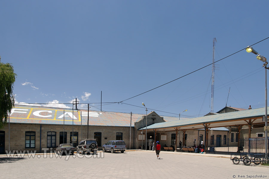 Estación ferroviaria - Oruro, Bolivia