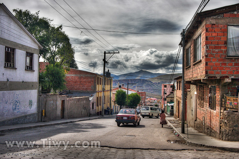 Улочки Потоси, Боливия