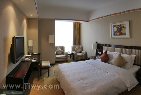 房间在上海虹口华美达大酒店