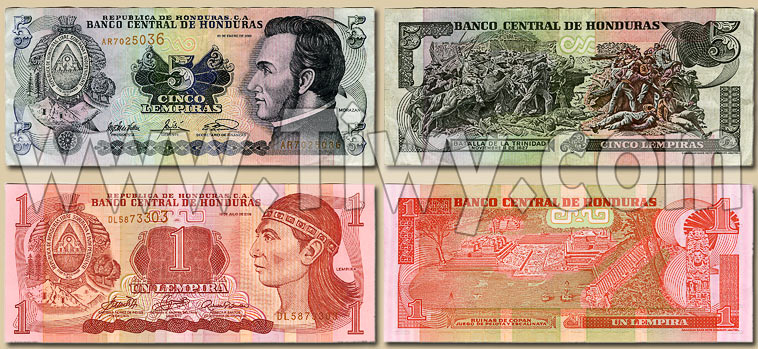 honduran money