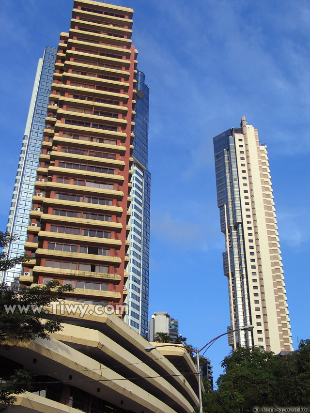 Rascacielos en la capital de Panam