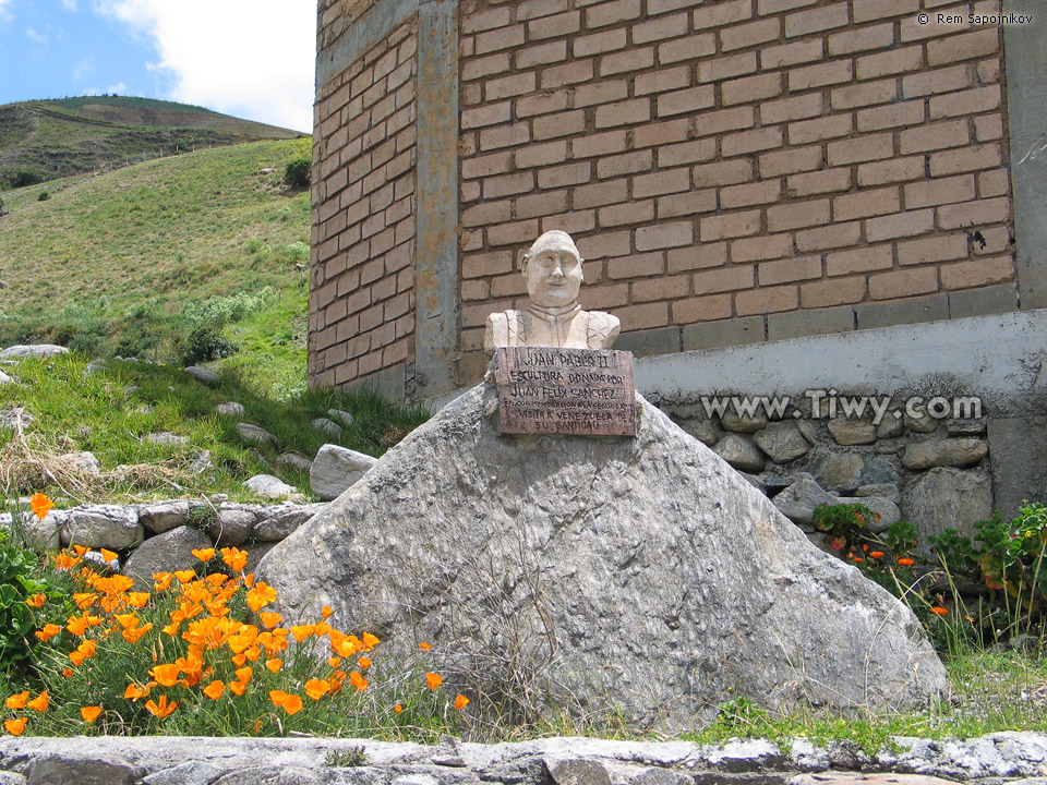 Monument to Pope John Paul II, Merida state, Venezuela