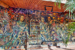El mural "Los Puertos y el Petrleo"