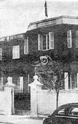 Здание советского посольства в Сантьяго. 1947 г.