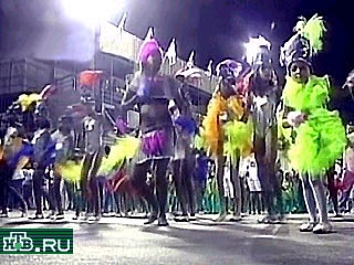 В разгаре бразильский карнавал