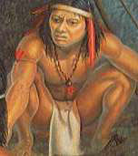 Индейский вождь в Пантеоне Венесуэлы