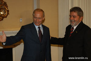 Путин встретился в Нью-Йорке с президентом Бразилии (фото с сайта www.kremlin.ru)