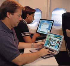 Полет через океан скоротает интернет (фото с сайта www.satnews.com)
