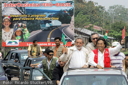 Президенты Боливии, Бразилии и Перу (Фото: Ricardo Stuckert/PR, http://img.radiobras.gov.br)