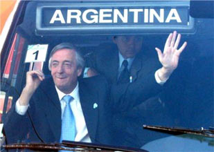 Растет рейтинг президента Аргентины (Фото с сайта www.presidencia.gov.ar)