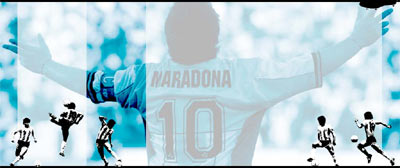 Марадона (Фото с сайта www.eldiezal2006.com.ar)