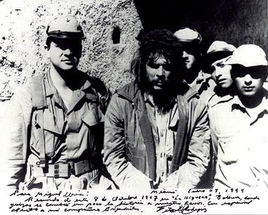 Последняя прижизненная фотография Че Гевары. С сайта http://www.aporrea.org