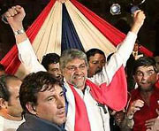 Lugo, ex obispo de Paraguay, credito: PL 