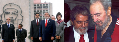 Лула встретился с Фиделем Кастро (Фото из Diario Granma и с сайта www.agenciabrasil.gov.br)