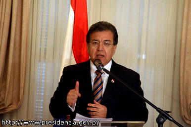 Президент Парагвая Никанор Дуарте Фрутос (Фото с сайта http://www.presidencia.gov.py)