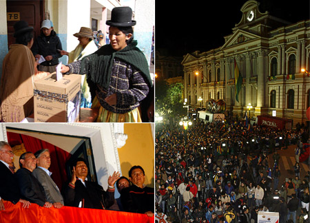 Народ Боливии одобрил новую Конституцию страны (Фото с сайта abi.bo)