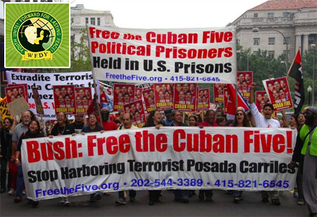 Всемирная федерация демократической молодежи призывает к акциям солидарности с Кубинской Пятёркой и кубинским народом