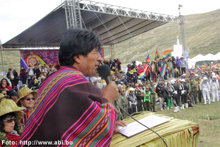 Боливия предлагает стратегию освобождения от неолиберализма, или Манифест Острова Солнца
