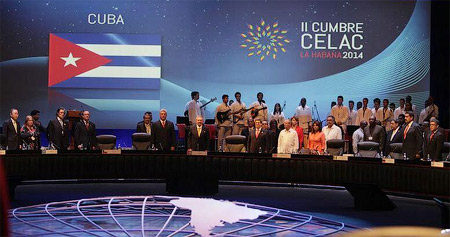 Второй саммит Сообщества государств Латинской Америки и Карибского бассейна (CELAC)