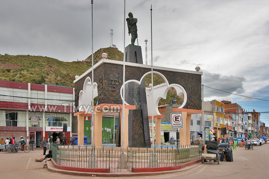 Десагуадеро со стороны Перу