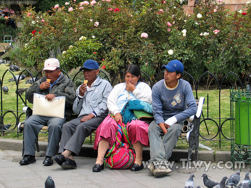 Hoy la Plaza Murillo es el lugar de descanso preferido de los habitantes de la ciudad