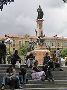 Today, the Murillo square is the favorite place of rest of city dwellers
