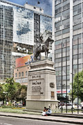 The monument to Simon Bolivar