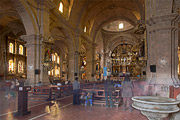 Inside the San Francisco church