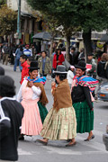 Люди на площади Сан-Франсиско