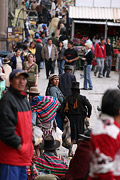 Personas en la Plaza San Francisco