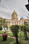 El cómodo jardín de los monjes franciscanos