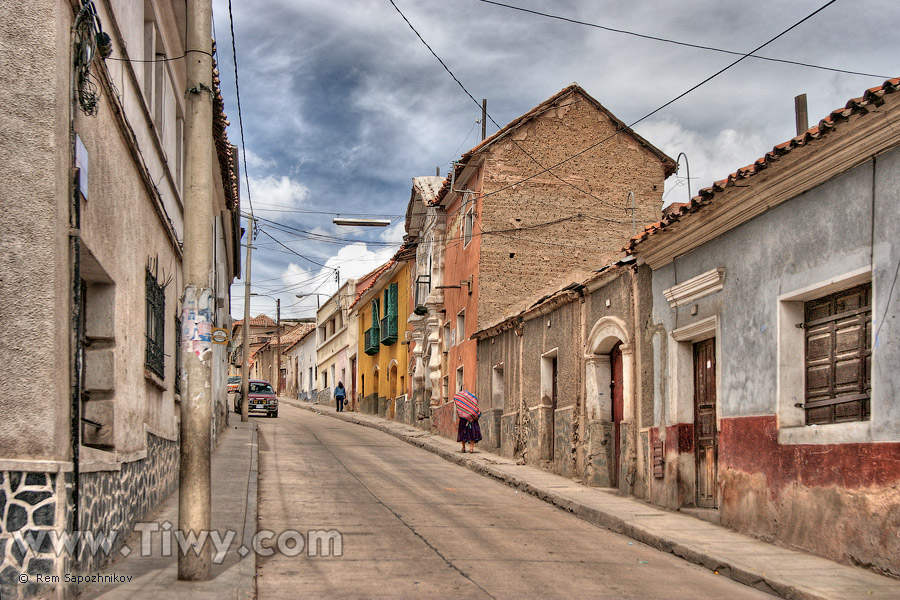 Calle Chuquisaca, Potosí, Bolivia