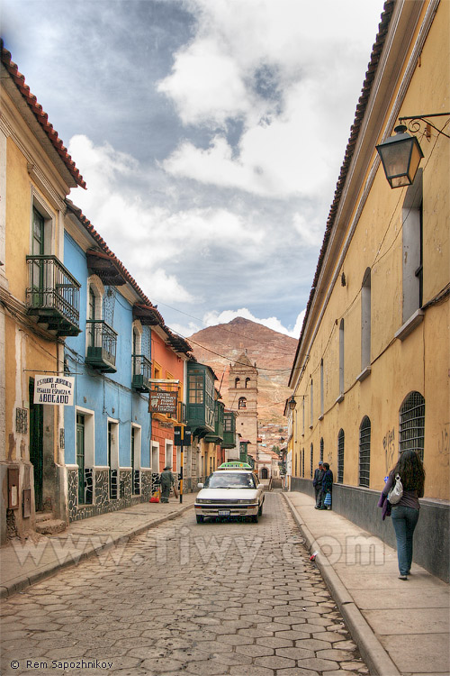 Calle Tarija, Potosí, Bolivia