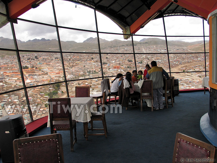 Restaurante mirador Pari Orcko - Potosí, Bolivia