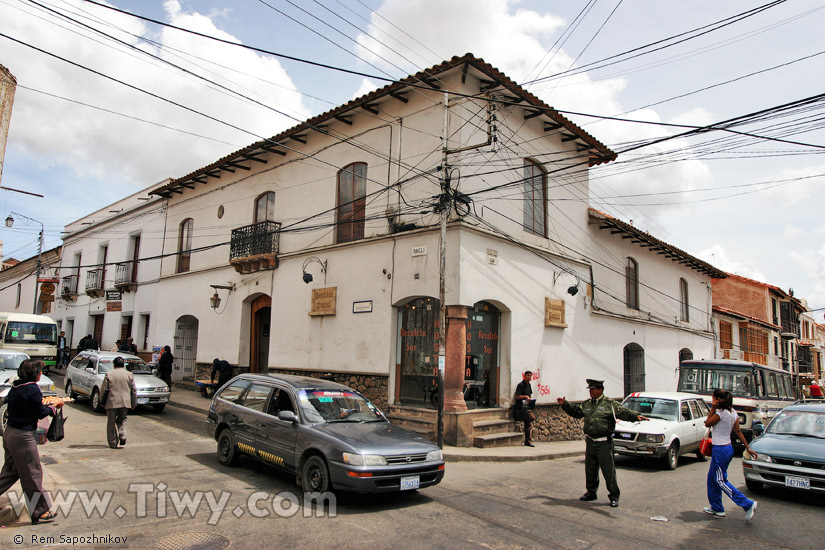 Calles de Sucre, Bolivia