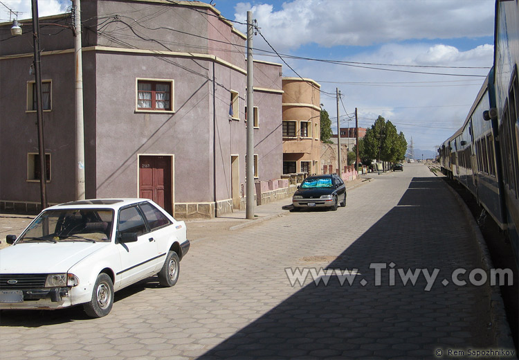 El “Expreso del Sur” rodó cierto tiempo por las calles de Oruro