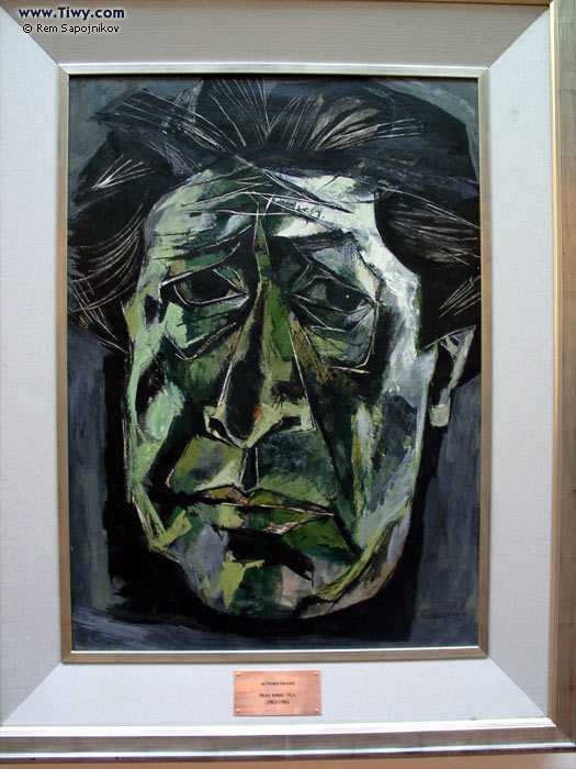 Self-portrait of Oswaldo Guayasamin