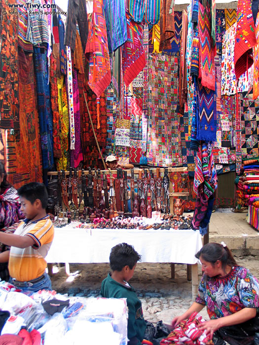 The market ecstasy of Chichicastenango