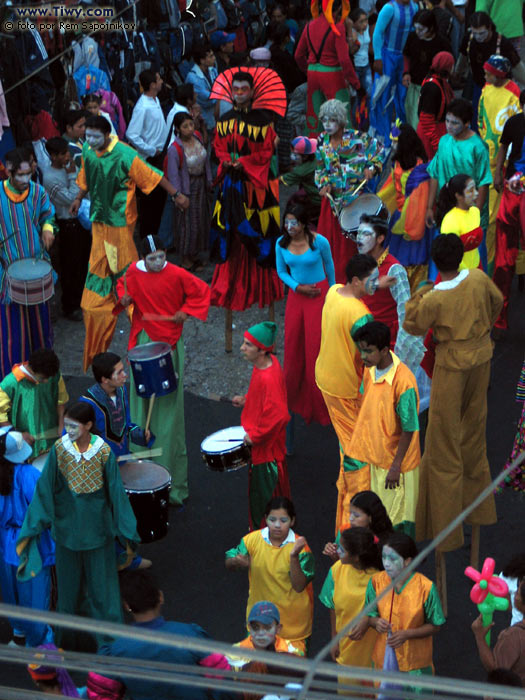 The carnival procession