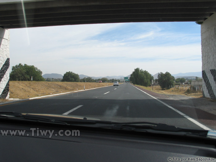 Route to Teotihuacan