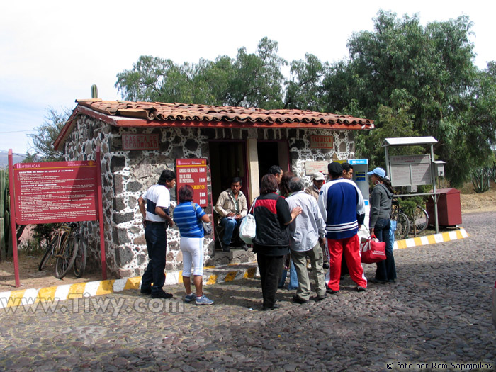 Booking office of Teotihuacan