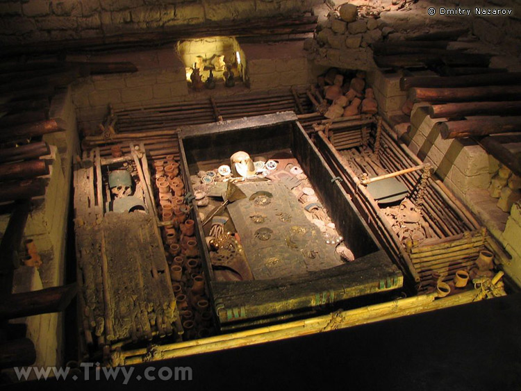 The tomb of Senor de Sipan