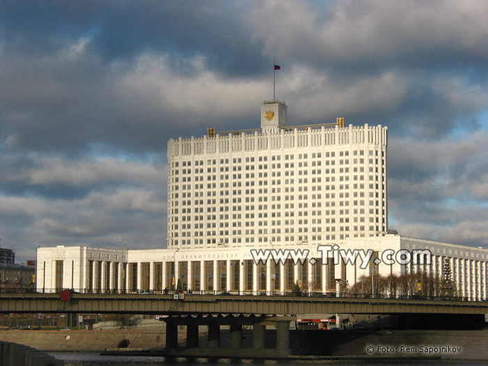 Casa del Gobierno de Federacion Rusa (La Casa Blanca de Moscu)