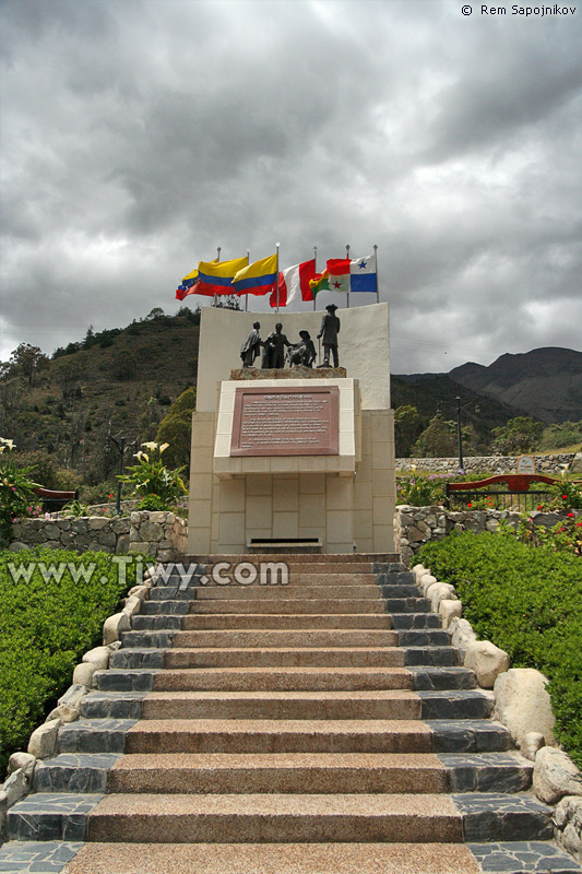 Monumento al «Perro Nevado», estado Merida, Venezuela
