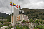 Monument to Perro Nevado («Snow dog») at Mucuchies