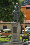 Monument to Simon Bolivar at Santo Domingo, Merida state, Venezuela