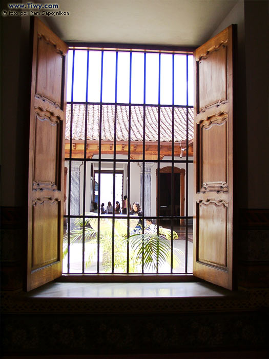 The house where Simon Bolivar was born. Venezuela, Caracas, January 2003