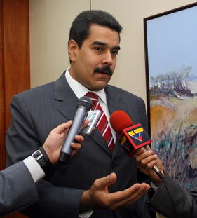 Министр иностранных дел Николас Мадуро